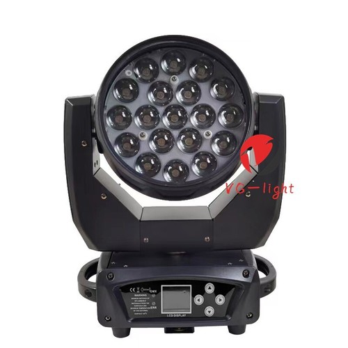 19x15W LED Zoom Moving Head Stage Light RGBW DMX Beam Wash Lighting DJ Disco Bar - Picture 9 of 11