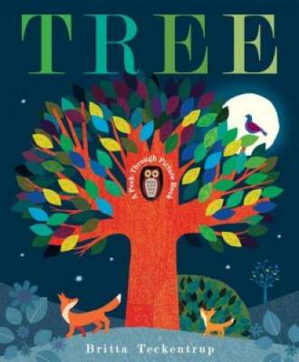 Tree: A Peek-Through Picture Book - Hardcover By Teckentrup, Britta - GOOD