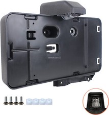 For 07-22 Jeep Wrangler Jk Rear Mount License Plate Bracket Holder W Led Light