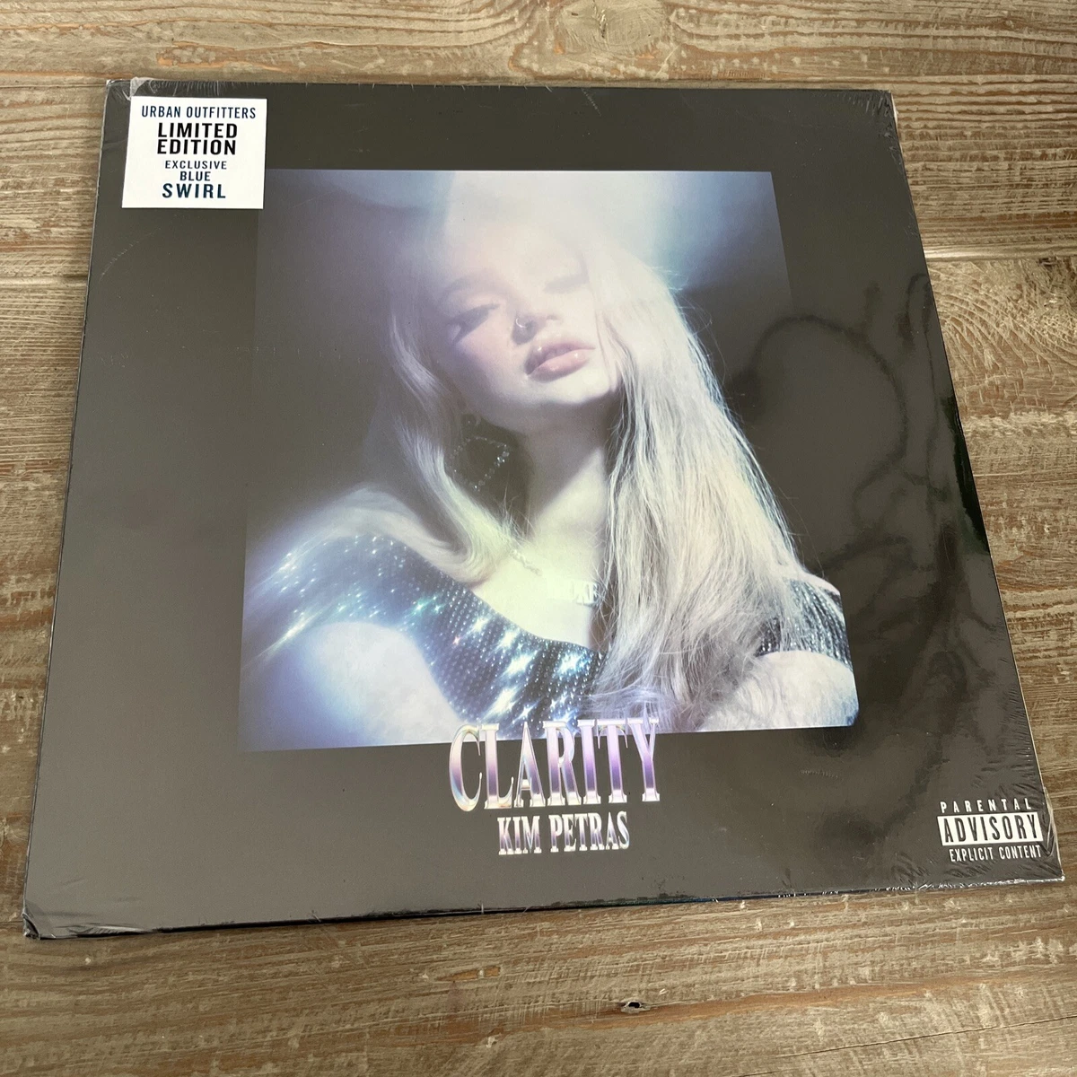 Kim Petras Clarity Limited LP Blue Swirl Vinyl Record Album journallife.me