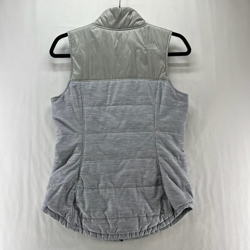 The North Face Jacket Womens Size S Pseudio Vest Puffer Full Zip Heather Gray - Bild 3 von 9