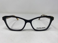 Marie Claire 6312 BLACK TORTOISE 53-16-140 Full Rim Eyeglasses Frame GW23