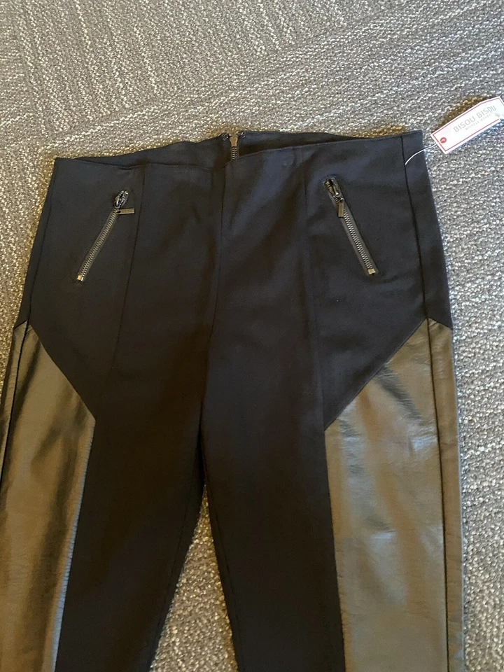 NUEVOS PANTALONES DE VESTIR BOHBOT BISOU MICHELE ELÁSTICOS NEGROS TALLA XL PARA DAMA Foto 2 de 4