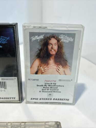Ted Nugent 3 Cassette Lot: Self Titled, Cat Scratch Fever, If You Can’t Lick Em - Picture 3 of 5