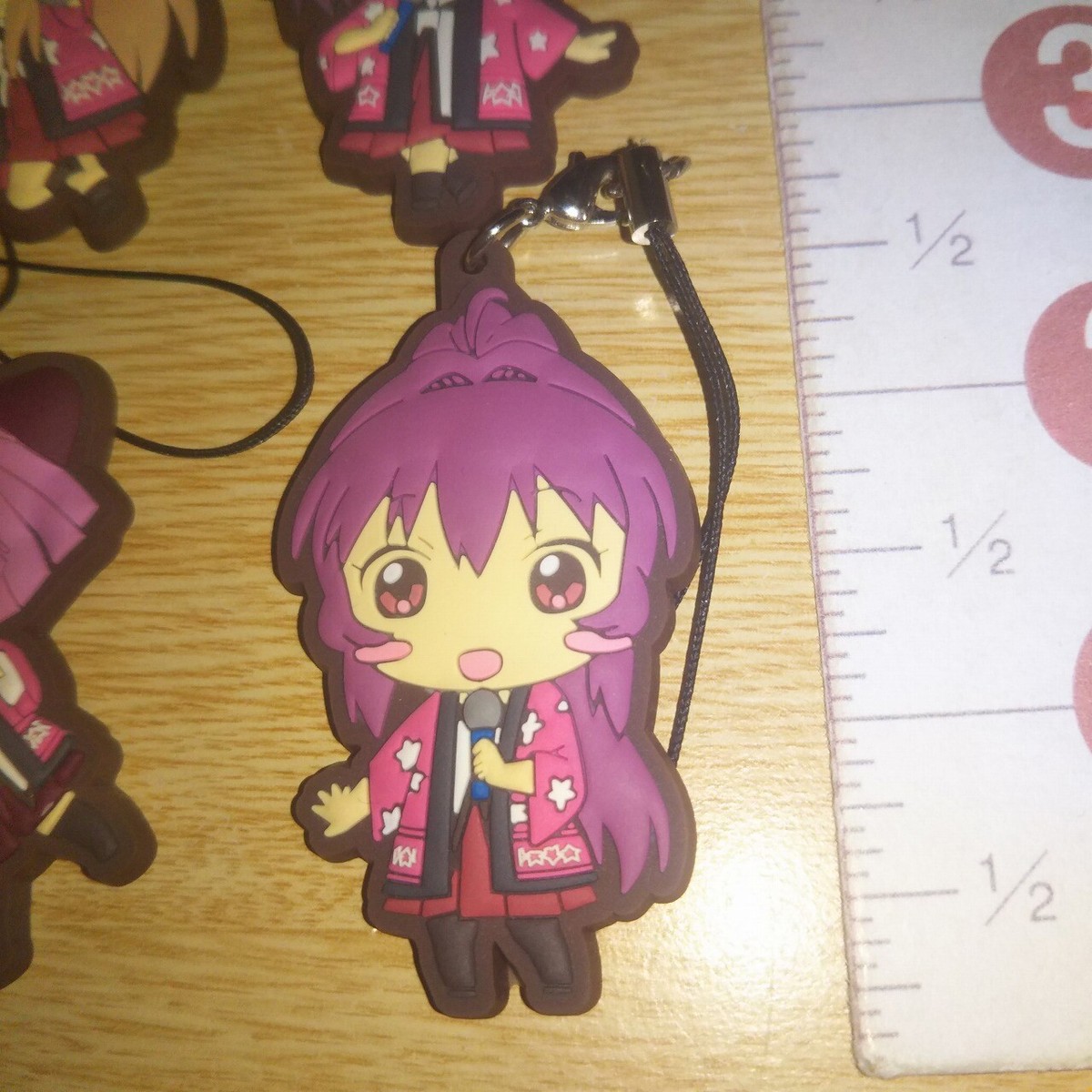 A72879 YuruYuri Rubber strap set Kyoko Yui Ayano Mirakurun
