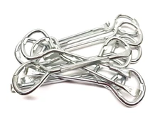 Lot of 10 Hardware Paint Can Opener Bottle Opener Worker Tool Silver 4.5" Long