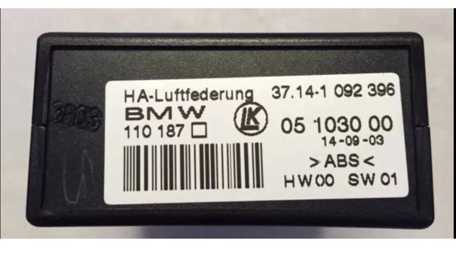 BMW E53 X5 00-06 OEM SUSPENSION SELF LEVEL CONTROL MODULE, 1092396 