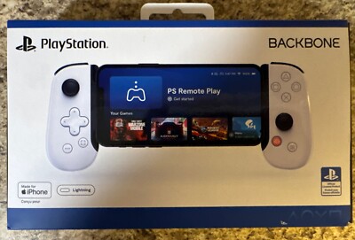 Backbone BB-02-W-S PlayStation Edition Lightning Mobile Gaming Controller