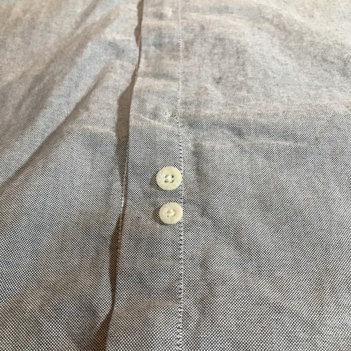 Vintage Timberland Men's Blue Chambray Short Sleeve Shirt XL - Picture 18 of 24