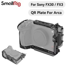 SmallRig FX3/FX30 Camera Cage QR Plate For Sony FX30 FX3 Camera For Arca-Swiss
