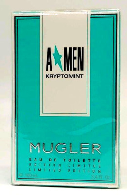  A MEN KRYPTOMINT,THIERRY MUGLER,EAU DE TOILETTE, 3.4oz 100 ML,DISCONTINUED!