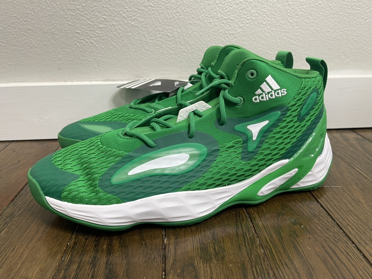 RARE UNRELEASED Adidas SM Exhibit A Mid Green Men’s Size Boston Celtics