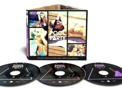 Pool Party CD (2015) NEW SEALED 3 Disc Box Set Soul Reggae Dance Pop R&B
