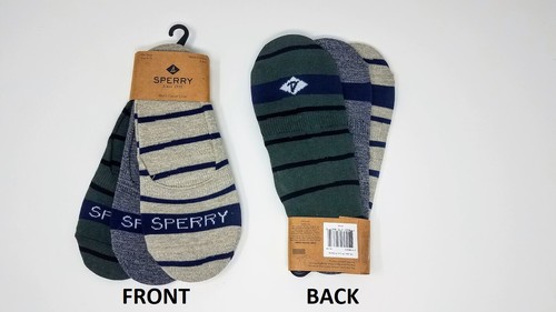 Sperry 3er-Pack unsichtbare unsichtbare Linersocken für Herren M/L, Schuhgröße 9,5-13  - Bild 5 von 13