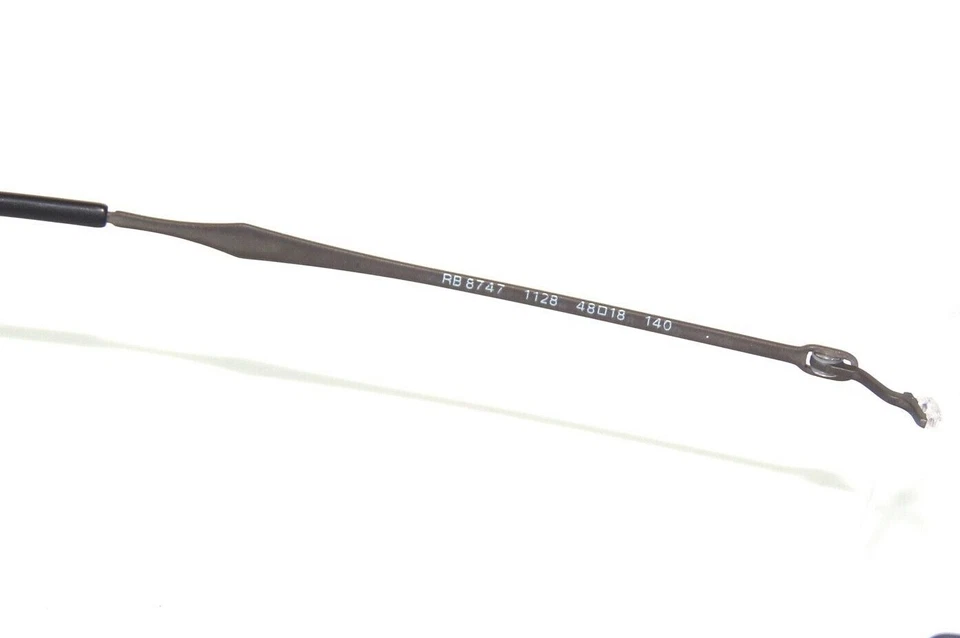 Gafas Ray Ban RX8747 1128 48 mate Gunmetal sin montura Rayban 8747 Foto 4 de 4