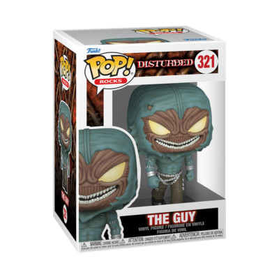 FUNKO POP! ROCKS: Disturbed- The Guy #321 With Protector