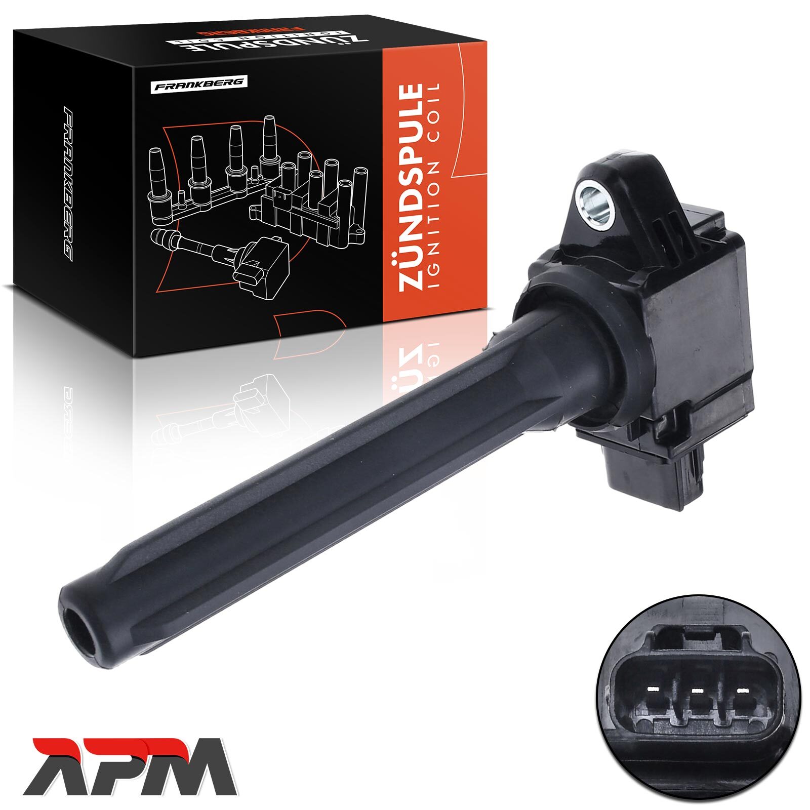 Bobine d'allumage 1832A062 contre les rates de moteur de Mitsubishi Outlander III