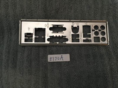  ASUS  IO SHIELD BACK PLATE FOR ASUS Z170 A   ,( METAL ) ORIGINAL 