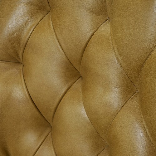 Leather Breakfast Bar Stool Mustard Yellow Diamond Back Upholstered Tall Stool - Picture 7 of 11