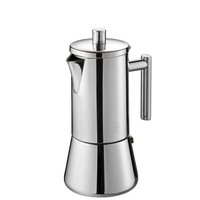 Espressokocher Nando 4 Tassen Espressokanne Edelstahl Espresso Maker Induktion