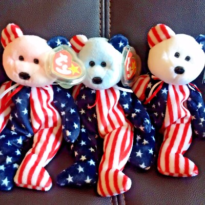 fourth of july beanie baby worth