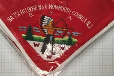 Na-Tsi-Hi Lodge 71 Monmouth Council NJ N2 Embroidered Neckerchief (NC4580)