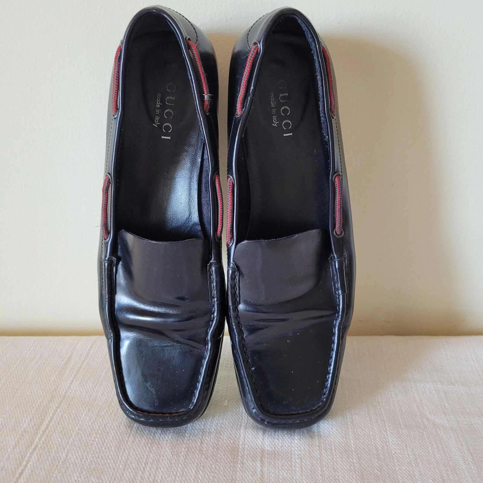 Mocassins de conduite homme Gucci vintage taille 41 made in Italy