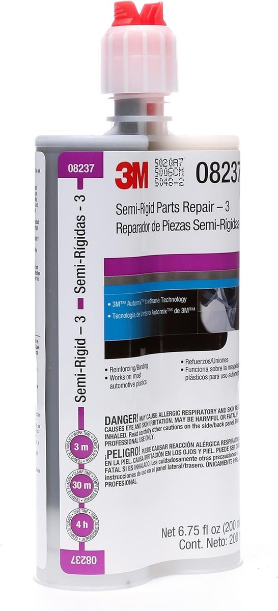 3M 8235 Automix Semi-Rigid Parts Repair 08235 200 mL Cartridge 6