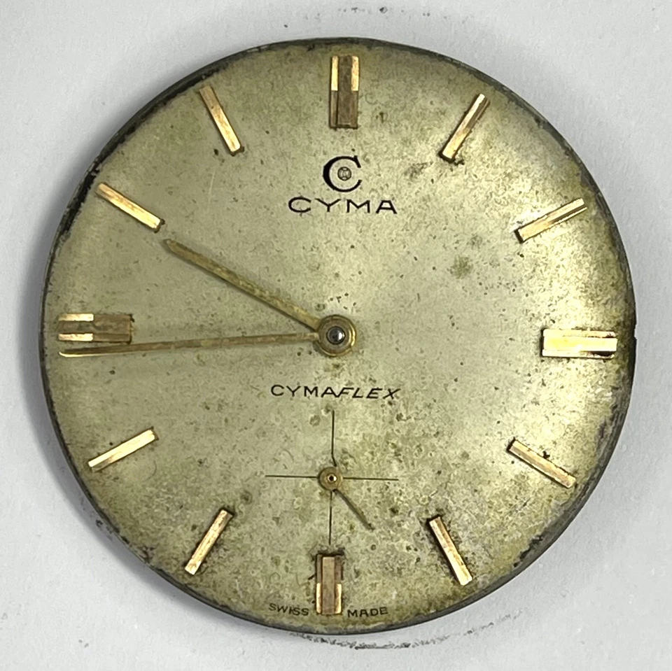 Movimieto CYMA R.484.2 Incomplete For Pieces Replacement Axle Of Flywheel Good - Image 3 of 3