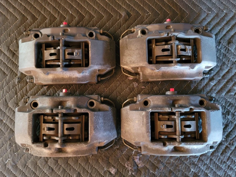 Комплект подлинных суппортов Brembo 1997-2008 Porsche Boxster Cayman 986/987 - Изображение 3 из 4