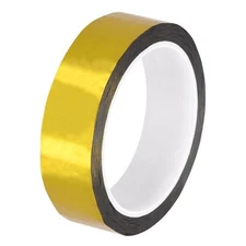 Graphic Arts Metalized Tape 1 Inch x 55 Yards Decor Tape Gold Tone