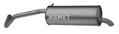 Muffler Silencer Exhaust Asmet For Ibiza 4 Polo 9N Fabia 6Y 1.4 AZE AZF