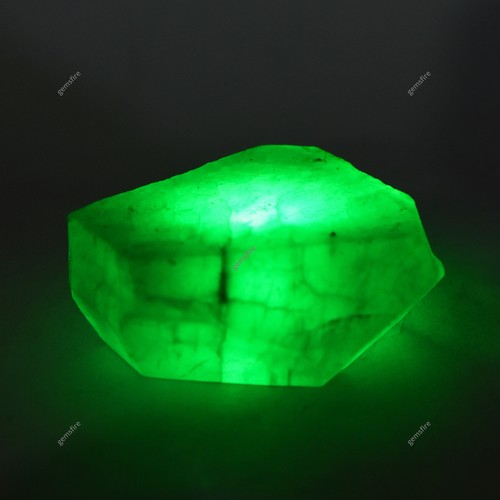 Esmeralda verde natural perfecta 208,10 quilates sin cortar áspera suelta piedra preciosa CERTIFICADA - Imagen 3 de 12