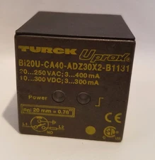 TURCK Bi20U-CA40-ADZ30X2-B1131 UPROX PROXIMITY SENSOR Bi20UCA40ADZ30X2B1131