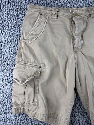 Triple Five Soul Shorts Mens 33x20 Brown Cargo Cargo