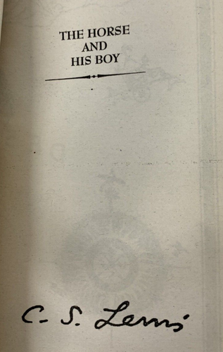 LOT CS Lewis Out of the Silent Planet 1971 The Voyage.. 1980, The Horse..1994 - Imagen 6 de 9