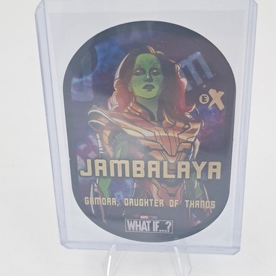 Fleer Marvel What If...? Jambalaya Gamora Daughter of Thanos #8 Insert Card