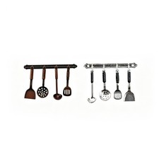Dollhouse Kitchen Cookware Spatula Set 1:12 Miniature Decor Accessories