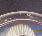 Antique Opalescent White Stripe Oil Lamp — photo 3