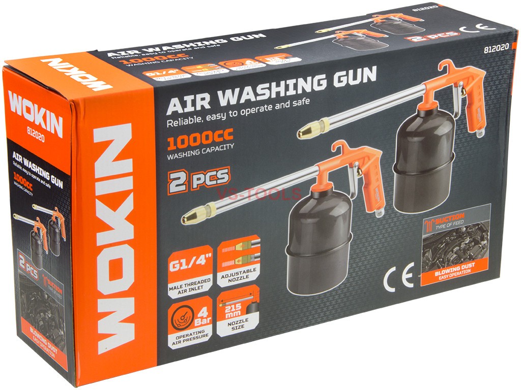 2-Pack Engine Cleaning Degreaser Solvent Air Compressor Sprayer Siphon