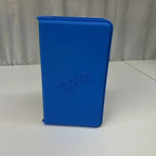 VTG 1988 Emson Plastic Jewelry Keeper Storage Box Travel Organizer Trifold