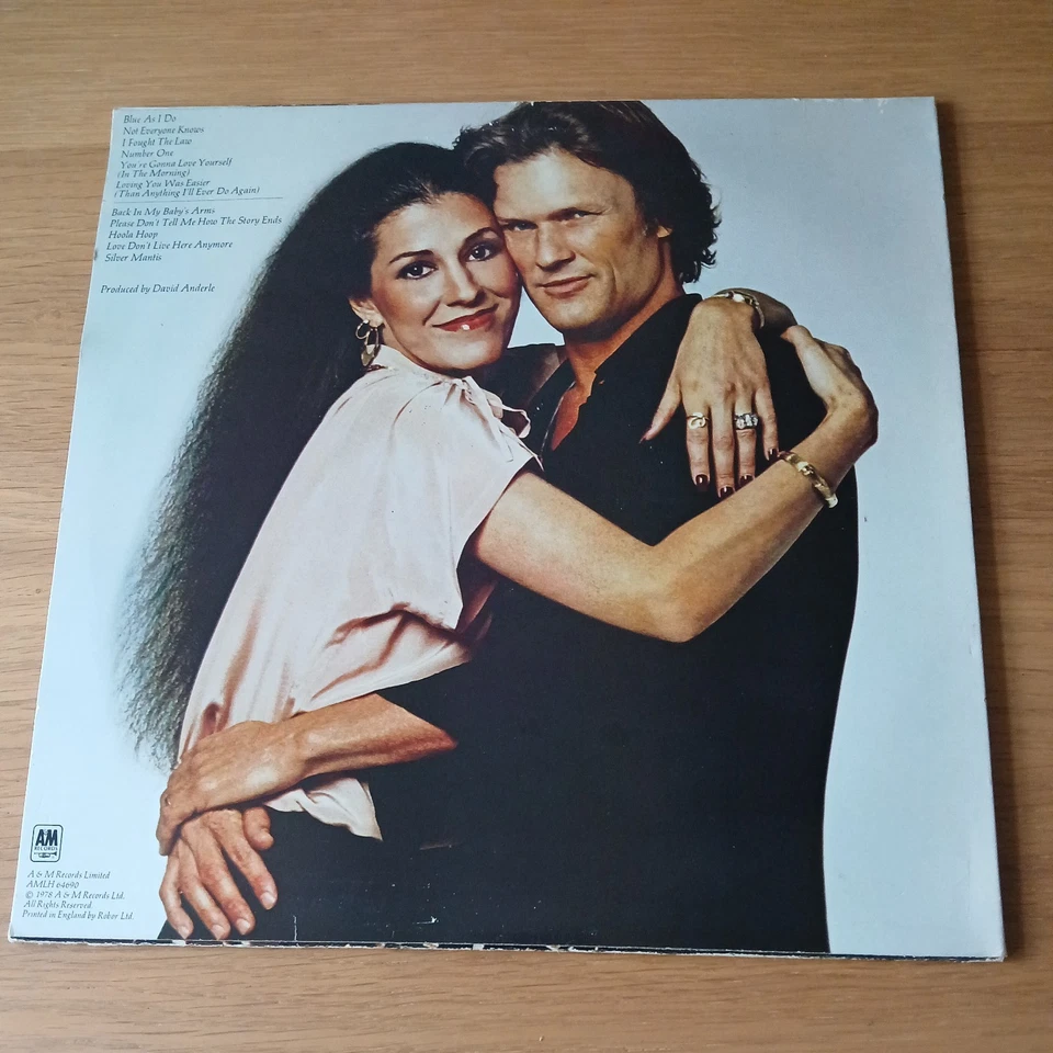 Kris Kristofferson & Rita Coolidge - Natural Act -  12" vinyl LP album  - Image 4 of 4