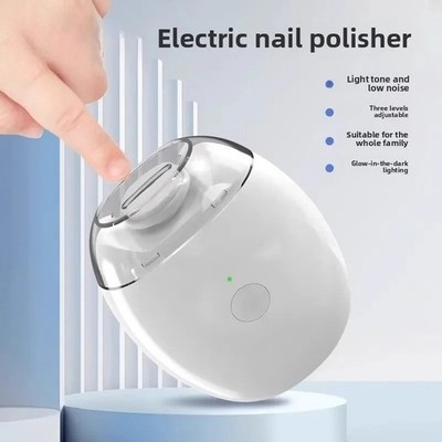 Electric Toe Nail Clippers For Thick Nails Nail Trimmer Cutter USB Rechargeable~
