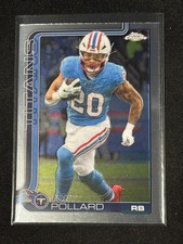 2025 Topps Chrome - Tony Pollard #290