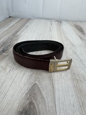 Vintage Genuine Leather Belt Size 36
