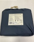 Linden Street Dark Blue Organic Cotton Sheet Set Twin Size — photo 2