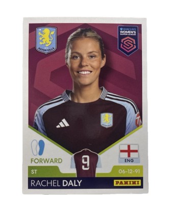 Panini WSL 2025 - # 92 - RACHEL DALY - Aston Villa 