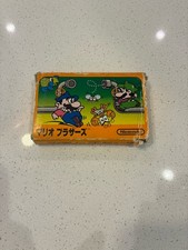 Mario Bros Small Box Pulse Label Famicom NES Japan import  Boxed US Seller