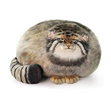 Pallas Cat Stuffed Animal, 45cm/18inch Steppe Cat Plush Steppe Cat - 45cm/18in