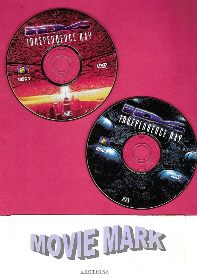 INDEPENDENCE DAY 1996 20th Century Home Entertainment DVD Will Smith & Bonus DVD - Image 3 of 4